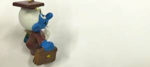 shulaihi company schleich SMURFS/ Smurf *PVC figure Graduation/glate.e-shon*. industry *Purple/ purple / purple ] 20130