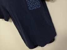 kkaa1933 ■ ユニクロ ■ UT Tシャツ カットソー トップス 半袖 DISNEY ディズニー ミッキーマウス コットン 紺 ネイビー S_画像3