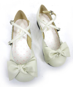 Emily Temple cute レザーリボンシューズ / 22.5cm エミリーテンプルキュート 靴 パンプス [B44122]