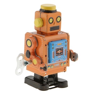 クラシック　ブリキのおもちゃ　ロボット　ウォーキングメカニカル　時計仕掛け　アクション　フィギュア　おもちゃ　ギフト　A2821