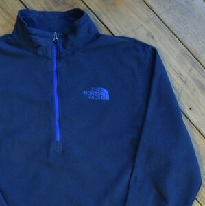 USA古着 ノースフェイス The North Face フリース ハーフジッププルオーバー メンズ Sサイズ 薄手 アウトドア キャンプ アメリカ仕入 J1604