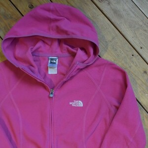 USA古着 ノースフェイス The North Face フリースジップアップパーカー レディース Sサイズ TKA100 軽量 アウトドア アメリカ仕入 J1597