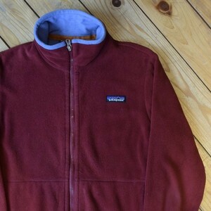 USA古着 パタゴニア Patagonia フリースジャケット レディース Mサイズ Made in USA アウトドア キャンプ 登山 保温性 アメリカ仕入 J1700