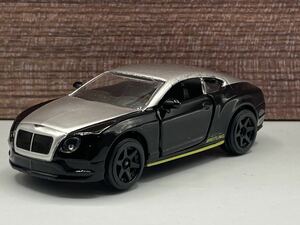  prompt decision have * MajoRette Majorette Bentley Continental GT silver x black * minicar 
