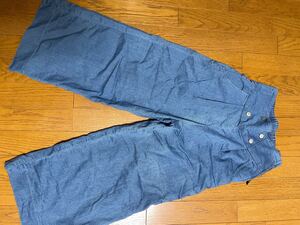 ワイドパンツ♪デニム生地☆CECIL McBEE