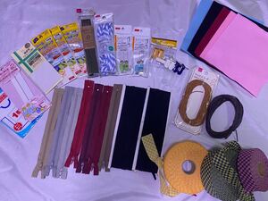 手芸用品 福袋 バイアステープ ファスナー 手芸 ハンドメイド