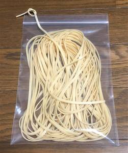 【USA製ゴム動力機用高級ゴム】ばら売りの為格安 F.A.I Tan Super Sport Rubber 1/8in巾×48フィート:約56g(TAN2相当品)