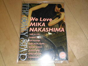 ツアーパンフレット//中島美嘉//THE ONLY STAR MIKA NAKASHIMA//2011年//ポスター5枚付☆