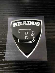 送料無料 ベンツ BRABUS ブラバス 3D エンブレム ブラック smart スマート 453C453 A453フォーツーfortwo cabrio W219W246W222w463w164w168