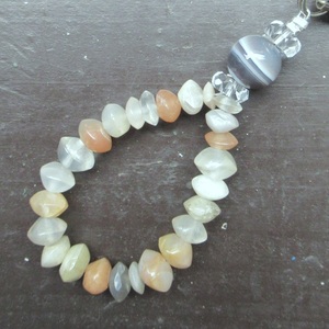  Mix color moonstone xbotsuwanaa gate strap natural stone Power Stone 