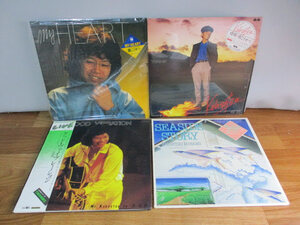 ◆南こうせつ レコード 4点セット◆SEASIDE STORY MY HEART 帰郷 GOOD VIBRATION まとめ 大量♪H-B-91102