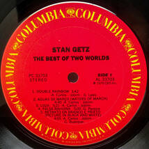 [LP] '76米Orig / Stan Getz Featuring Joao Gilberto / The Best Of Two Worlds / Columbia / PC 33703 / Bossa Nova / Latin Jazz_画像4