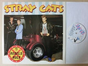 UK ピンナップ・ガール ラベル Stray Cats ネオロカビリー Rebels Rule 12 B面オリジナルLP未収録 Brian Setzer ロンナイ ロンドンナイト