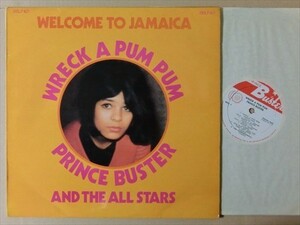 70sプレス? UK MONO盤 Prince Buster & The All Stars クリスマス定番 Little Drummer Boy 引用ロックステディ Wreck A Pum Pum LP