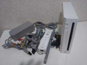 任天堂 Wii RVL-001 本体 センサーバー ACアダプター リモコン Nintendo ニンテンドーWii 任天堂Wii セット セーブデータ有り 動作確認済み