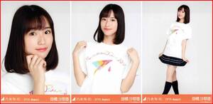 乃木坂46 掛橋沙耶香 2019共通Tシャツ 2019年8月 ランダム生写真 3種コンプ 3枚 3枚コンプ