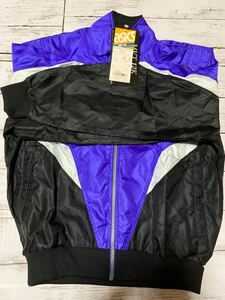 asicsアシックスパウアスレターW.B.ジャケットスカッシュパープル×ブラック