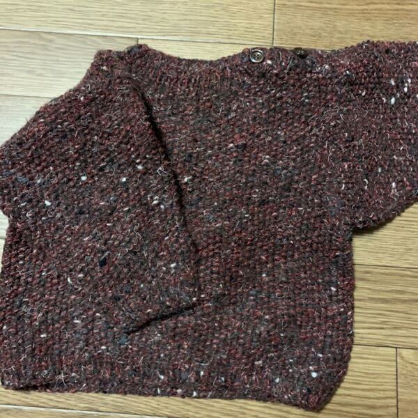 手編みセーター90ベビー