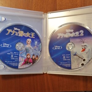 アナと雪の女王1&アナと雪の女王2☆Blu-ray2枚セット☆ MovieNEX ブルーレイ Disney ディズニー