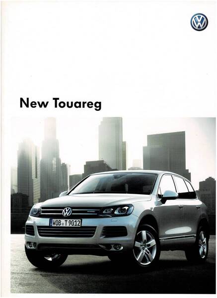 VW トゥアレグ カタログ 2011年1月