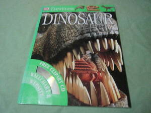 洋書　Dinosaur　　CD付　　恐竜　化石の図鑑のような本です。　CDの一部機能利用不可（詳細は説明部に書きました）