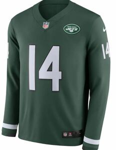 BE22)Nike New York Jets[Sam Darnold]ゲームシャツ・ジャージシャツ/NFL/XL/USサイズ/ ニューヨーク・ジェッツ