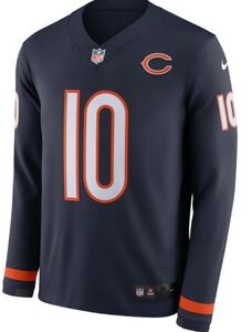 BE23)Nike Chicago Bears[Mitchell Trubisky]ゲームシャツ・ジャージシャツ/NFL/XL/USサイズ/ シカゴ・ベアーズ