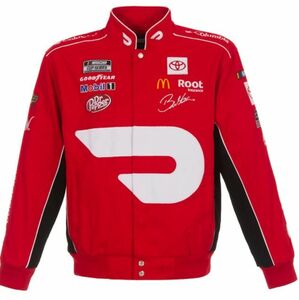 BE14)JH Design BUDDA WALLACE [DOOR DASH] NASCAR 2021/レーシングツイルジャケット/L/USサイズ