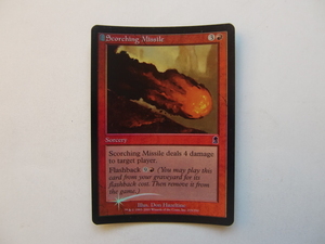 バイン　MTG 焦熱の飛弾/Scorching Missile foil 英語1枚