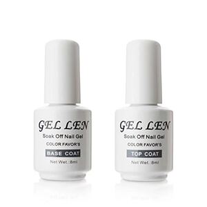 Gellen ジェルネイル UV LED ベースコート&トップコート 8ml