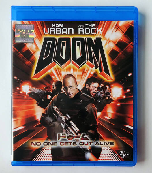 BLU-RAY ★ DOOM ドゥーム DOOM (2005) ドウェイン・ジョンソン ★ ブルーレイ レンタル落ち