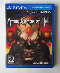 新品 ★ ARMY CORPS OF HELL アーミー・コー・オブ・ヘル 地獄の軍団 北米版 ★ プレイステーション ヴィータ・PS VITA