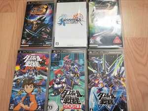【PSP】 ダンボール戦機、ブースト、W モンハン6本セット PSPファイナルファンタジー 動作品 説明書有