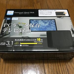 外付けHDD テレビ録画 3TB Windows10対応 ブラック USB 3.1 Gen1 据え置きMAL33000EX3-BK