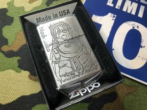 ●新品●送料140円～●ゆるキャン なでしこ りん　ジッポーライター mercismith2zippo カリブー