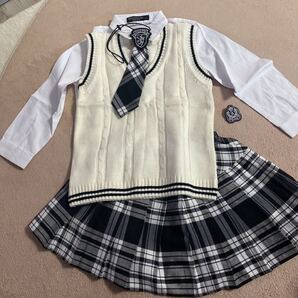 新品 学校女子 制服 ハロウィン 女子高生 コスプレ 韓国製品 130 結婚式発表会に