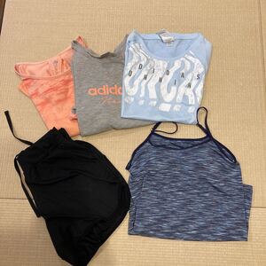 近日処分予定 最終価格 スポーツウェア まとめ売り adidas ジーユー Tシャツ ショートパンツ ブラトップ
