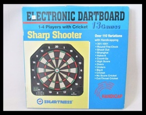 【004-9】800円即決★ELECTRONIC DARTBOARDダーツボード/13Games