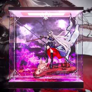 Fate/Grand Order 第三再臨 アヴェンジャー/ジャンヌ・ダルク[オルタ] ☆専用☆ フィギュアケース LED アクリル コレクション ショーケース