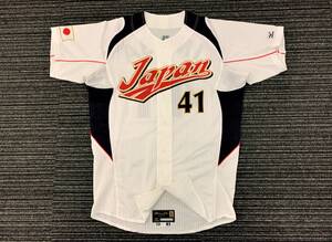 2009 WBC侍サムライジャパン SAMURAI JAPAN 野球 日本代表#41 稲葉篤紀 ミズノ オーセンティック 1st.ユニフォーム／大谷翔平・ヌートバー