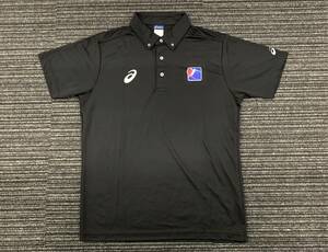 2019-20 handball Japan representative man .. star JAPAN direction Coach staff player supplied goods asics Asics button down polo-shirt | Olympic 