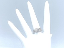 FOREVER／DE BEERS フォーエバー／デビアス Pt900 ダイヤモンド リング 未使用品 No.126659_画像5