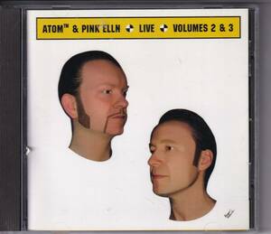 CD Atom & Pink Elln - Live Volumes 2 & 3 / Acid House, Electro