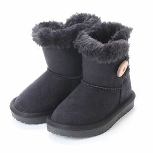  outlet GRIP GLAPP Kids мутон ботинки черный 15.0cm рукоятка g LAP детский защищающий от холода ботинки R45751