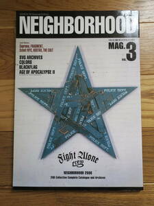 雑誌 ネイバーフッドマグ3 NEIGHBORHOODMAG3 特製付録NHオリジナルバンダナ付き マガジンウルフズヘッド小泉今日子