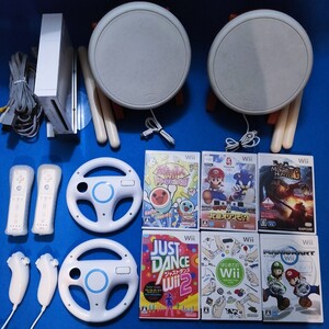 任天堂 Wii 太鼓の達人 マリオカート ジャストダンス2 モンハンG タタコン スーパーマリオブラザーズ ソフト 任天堂Wii