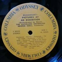 【LP】Mussorgsky / Ravel / George Szell And The Cleveland Orchestra, Sviatoslav Richter Pictures At An Exhibition - Y32223 -*15_画像4