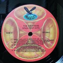 【LP】US盤 - The Drifters Greatest Hits - GT-0063 - *15_画像4
