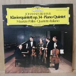 【LP】Johannes Brahms - Maurizio Pollini Quartetto Italiano Klavierquintett Op. 34 Piano Quintet - MG1261 - *15