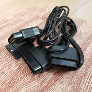 プレイステーション2 コントローラー延長ケーブル二個セット
